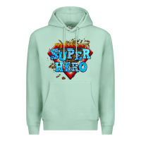 Seafoam my dad is my super hero Premium Hoodie - AdoDesignShop