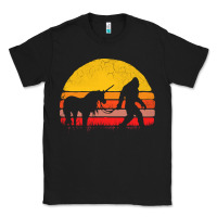 Black sasquatch and unicorn vintage Classic Tee - artisFamous