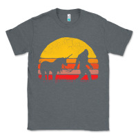 Charcoal Heather sasquatch and unicorn vintage Classic Tee - artisFamous
