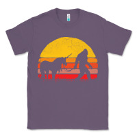 Lavender sasquatch and unicorn vintage Classic Tee - artisFamous
