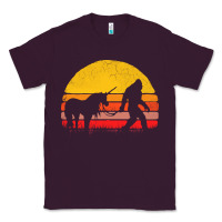 Plum sasquatch and unicorn vintage Classic Tee - artisFamous