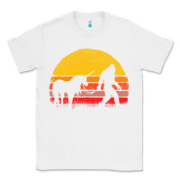 White sasquatch and unicorn vintage Classic Tee - artisFamous