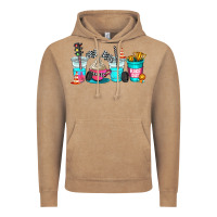 Vintage Coffee race day coffe cup Vintage Hoodie - AdoDesignShop