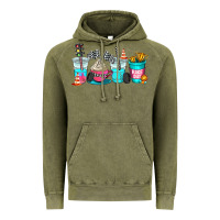 Vintage Olive race day coffe cup Vintage Hoodie - AdoDesignShop