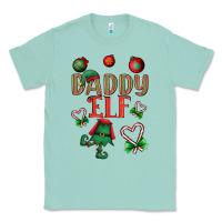 Seafoam Daddy Elf Classic Tee - BundleAndBundleShop