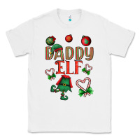 White Daddy Elf Classic Tee - BundleAndBundleShop