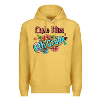 Antique Gold little miss sixth grade Premium Hoodie - RanaPortraitStore