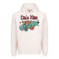 Pale Pink little miss sixth grade Premium Hoodie - RanaPortraitStore