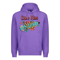 Purple little miss sixth grade Premium Hoodie - RanaPortraitStore
