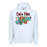 White little miss sixth grade Premium Hoodie - RanaPortraitStore