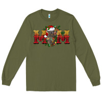 Army Green Christmas koala mom Long Sleeve Tee - BarkalooDesign