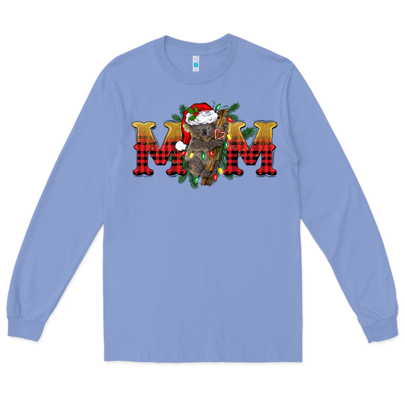 Christmas Koala Mom Long Sleeve Tee by BarkalooDesign | Teevron