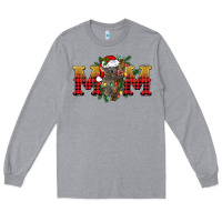 Heather Grey Christmas koala mom Long Sleeve Tee - BarkalooDesign