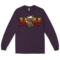 Plum Christmas koala mom Long Sleeve Tee - BarkalooDesign