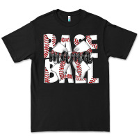 Black baseball mama Premium Tee - CowhideDigitalArt