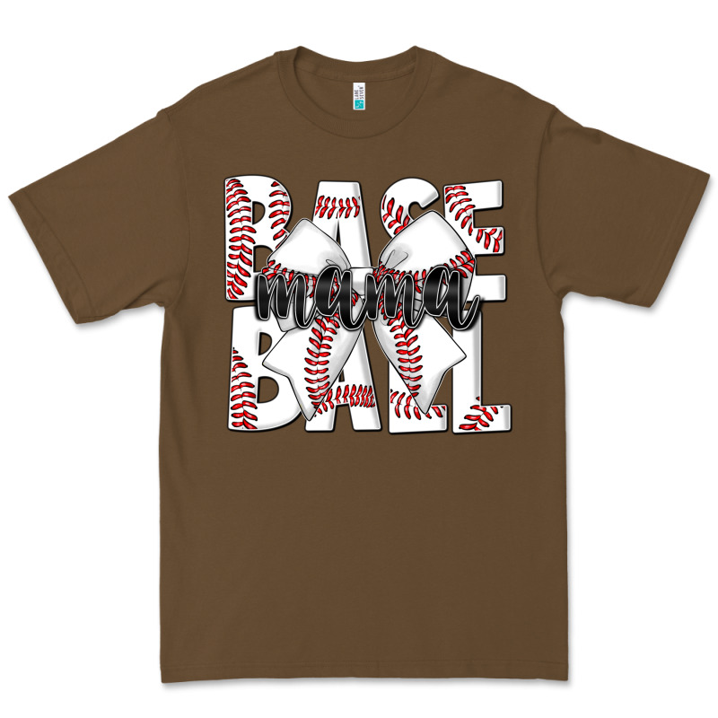 Baseball Mama Premium Tee by CowhideDigitalArt | Teevron