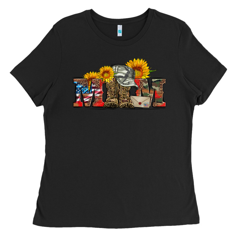 Mom Boots Hat And Sunflower Ladies Tee by Artiststas | Teevron