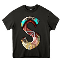 Asphalt farm life alphabet lowercase letters s Heavy Core Tee - BundleAndBundleShop