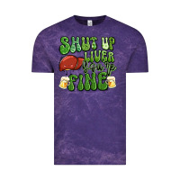 Cloud Purple shut up liver you're fine st patricks day Vintage Tee - Artiststas