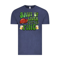 Vintage Denim shut up liver you're fine st patricks day Vintage Tee - Artiststas