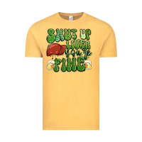Vintage Mustard shut up liver you're fine st patricks day Vintage Tee - Artiststas