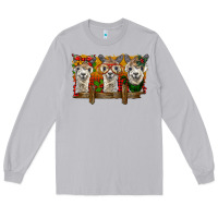 Moon Dust Christmas alpacas Long Sleeve Tee - BarkalooDesign