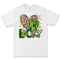White Lucky Saint Patricks Day Premium Tee - CowhideDigitalArt