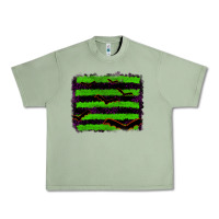 Oil Green halloween with bat backround Urban Heavy Tee - RanaPortraitStore