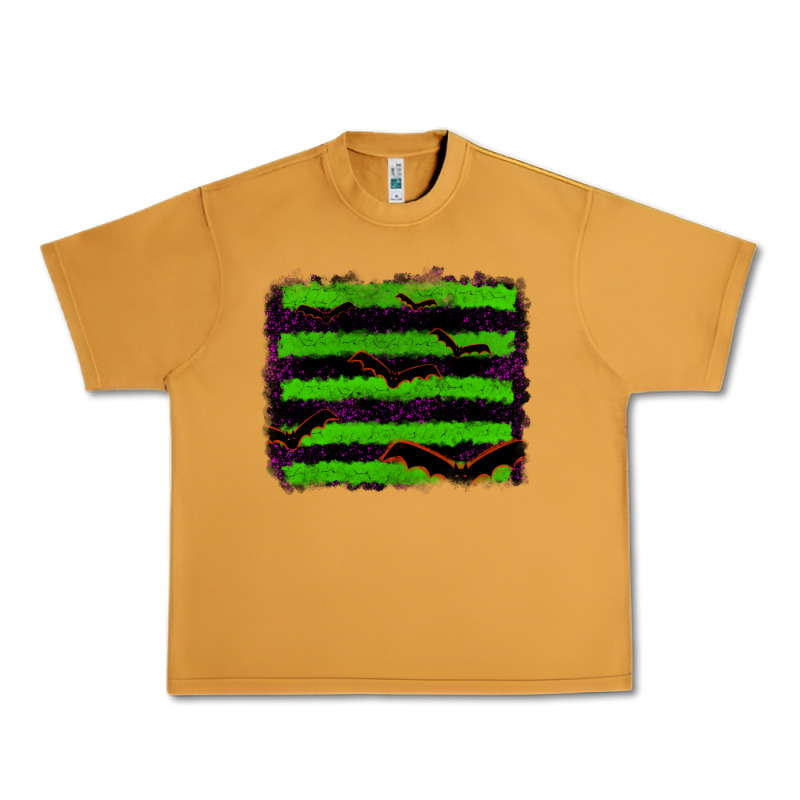 Halloween With Bat Backround Urban Heavy Tee by RanaPortraitStore | Teevron