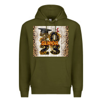 Army Green 2023 senior Premium Hoodie - AdoDesignShop