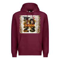 Burgundy 2023 senior Premium Hoodie - AdoDesignShop