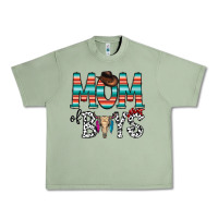 Oil Green mom of boys Urban Heavy Tee - CowhideDigitalArt