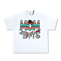 White mom of boys Urban Heavy Tee - CowhideDigitalArt