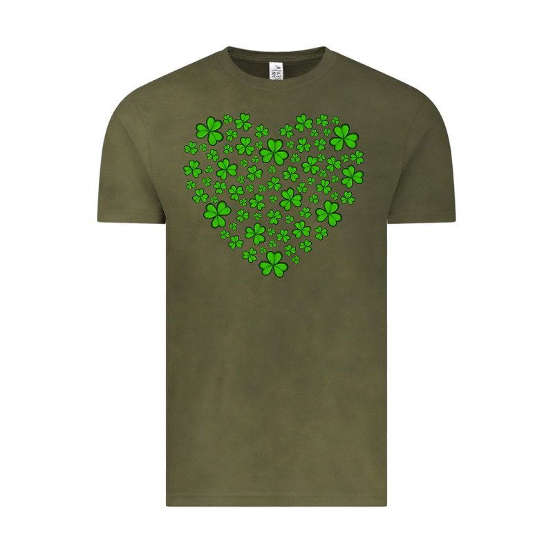 Shamrock Heart Vintage Tee by Artiststas | Teevron