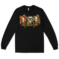 Black western goats Long Sleeve Tee - BarkalooDesign