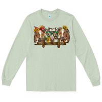 Matcha western goats Long Sleeve Tee - BarkalooDesign