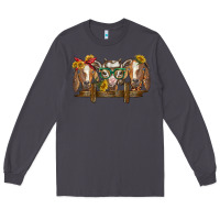 Smoke western goats Long Sleeve Tee - BarkalooDesign