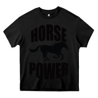 Black Horse Power Heavy Core Tee - Bettercallsaul
