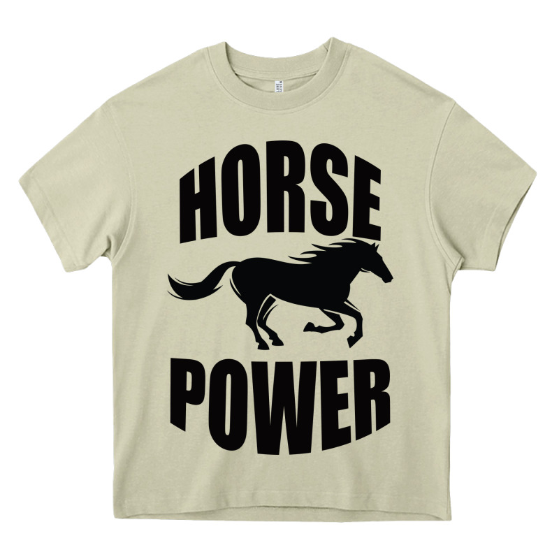 Horse Power Heavy Core Tee by Bettercallsaul | Teevron