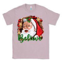 Lilac Believe And Santa Classic Tee - BundleAndBundleShop
