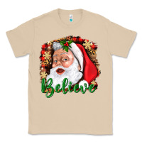 Mushroom Believe And Santa Classic Tee - BundleAndBundleShop