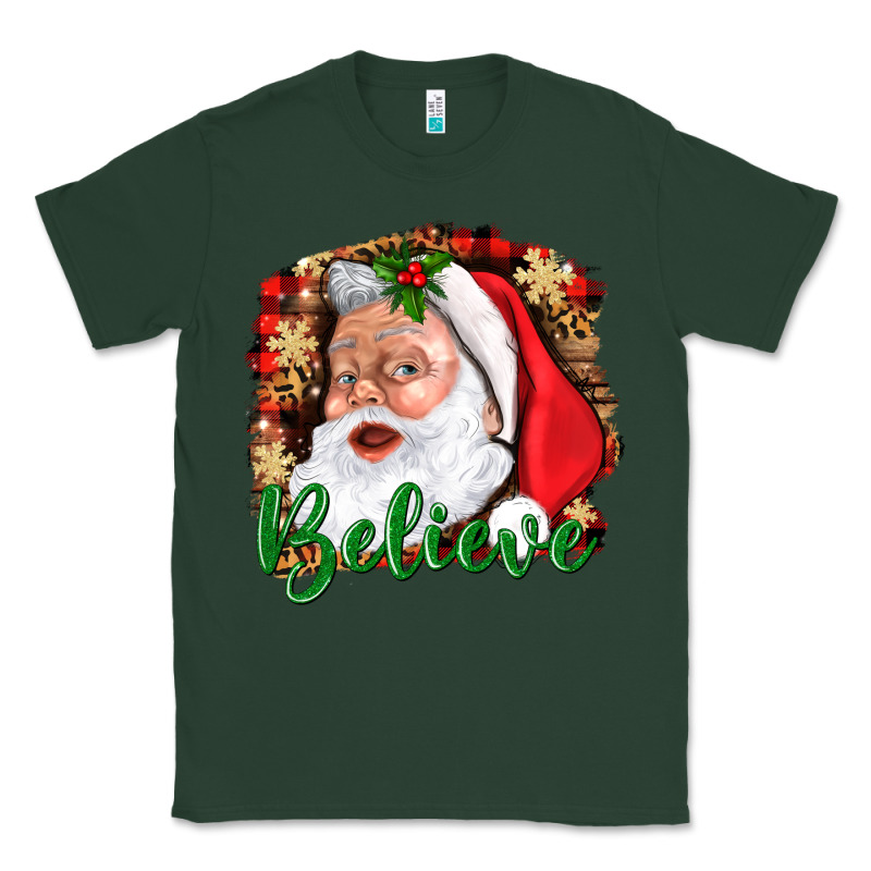 Believe And Santa Classic Tee by BundleAndBundleShop | Teevron