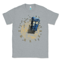 Heather Grey watch the time Classic Tee - artisFamous
