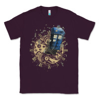 Plum watch the time Classic Tee - artisFamous
