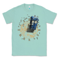 Seafoam watch the time Classic Tee - artisFamous