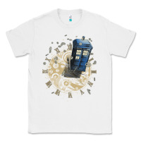 White watch the time Classic Tee - artisFamous