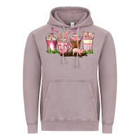 Vintage Zinc pig coffee cups Vintage Hoodie - AdoDesignShop