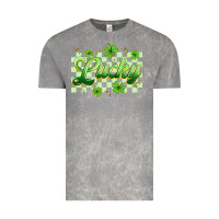 Cloud Rock checkered lucky Vintage Tee - Artiststas