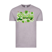 Vintage Zinc checkered lucky Vintage Tee - Artiststas