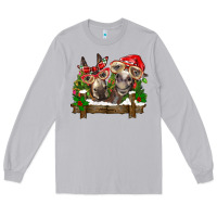Moon Dust Christmas donkeys Long Sleeve Tee - BarkalooDesign